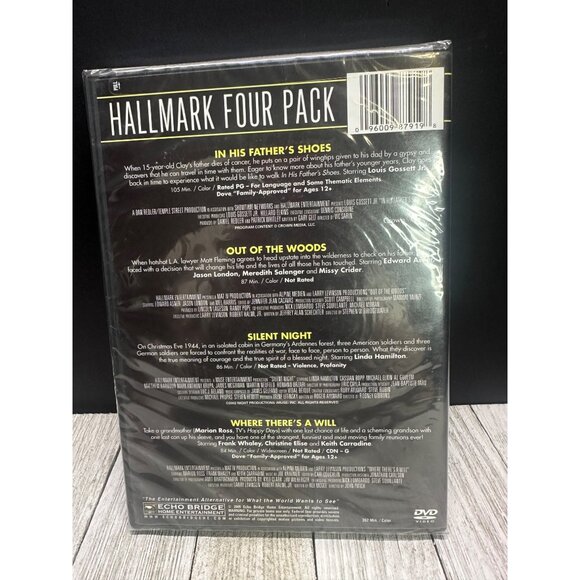 Hallmark Entertainment 4 Films DVD 2009 Collectors Set - New Sealed! - Picture 2 of 3